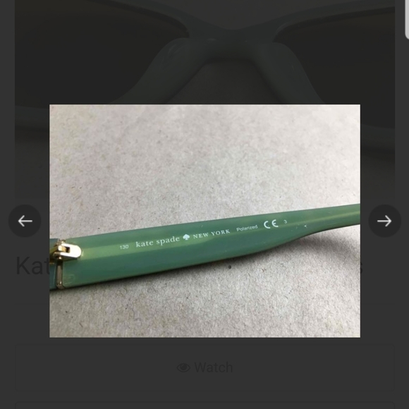 EUC KATE SPADE sunglasses main image 4
